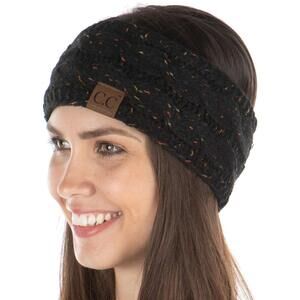 2166 Exclusives Women's Fuzzy Winter Knitted Headband Ear Warmer, Fleece